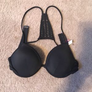 Victoria secret black swim suit top